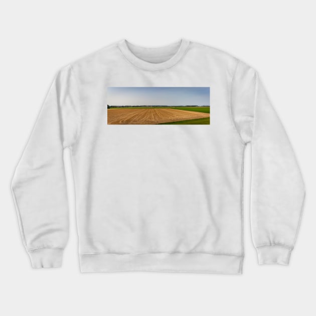 A busy day in the field Crewneck Sweatshirt by arc1